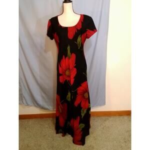 Jessica Howard Vintage Floral Maxi Dress - Size 12